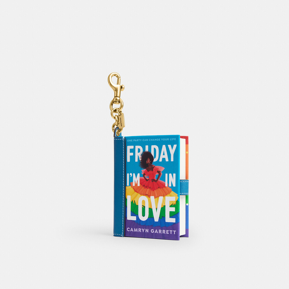 Coach Friday I'm In Love By Camryn Garrett Book Bag Charm